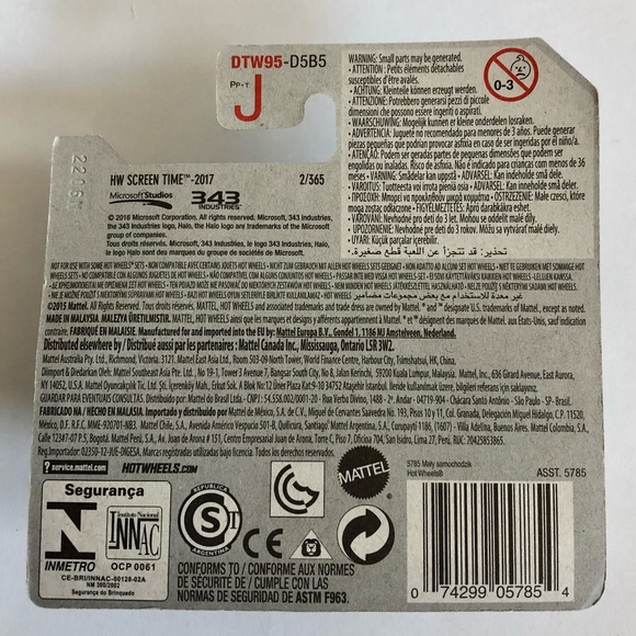 Halo UNSC Warthog Hot Wheels (short card) - Picture 2 of 3